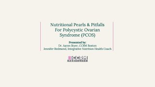 Polycystic Ovarian Syndrome PCOS Nutrition and Diet Guide [upl. by Anh543]