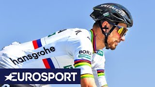 E3 Harelbeke 2019 Highlights  Cycling  Eurosport [upl. by Anaihk859]