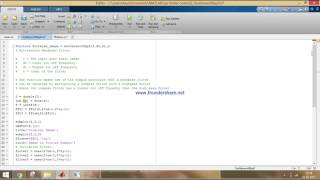 Butterworth Bandpass Filter for Image Processing using Matlab  Part 22 [upl. by Noreen]