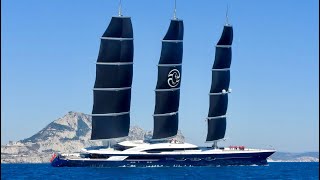 Worlds largest Sailing Yacht Black Pearl [upl. by Etka]