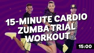 15Minute Cardio Zumba Trial Workout [upl. by Ewnihc580]