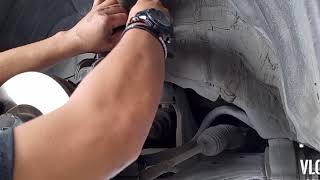 HOW TO REMOVE AND REPLACE STABILIZER LINK CX5 MAZDA [upl. by Nylirrej135]