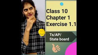 Class 10  Chapter 1  Real Numbers Ex 11 TS  AP  State Board  Divya Gujjeti [upl. by Tonina2]