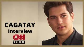 Cagatay Ulusoy ❖ Speaking English ❖ Interview 2019 ❖ GQ Middle East ❖ English [upl. by Elleirbag]