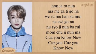 NCT U  Know Now Easy Lyrics [upl. by Cynthie]