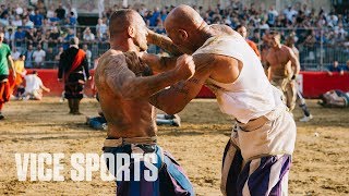 RIVALS Bareknuckle Boxing Meets MMA in Calcio Storico  VICE World of Sports [upl. by Kam]