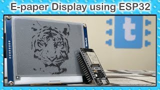 Epaper display with ESP32 using Arduino IDE  42 Eink Display from waveshare  LCSC [upl. by Oicam88]