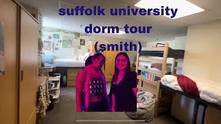 SUFFOLK UNIVERSITY DORM TOUR smith residence hall [upl. by Durwood374]