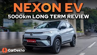 Tata Nexon EV 5000km Review  Best EV In India [upl. by Isiah]