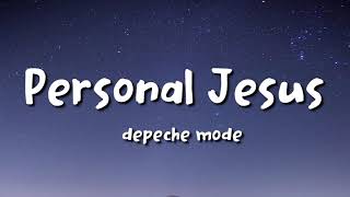 Depeche Mode  Personal Jesus lyrics [upl. by Anelec]