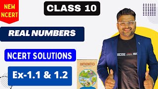 Chapter 1 Real Numbers New NCERT Solutions Class 10 I Class 10 Math New NCERT Solutions I Ashish Sir [upl. by Sparkie522]