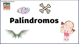 Palíndromos  O que é palíndromo  Hora de Estudar [upl. by Starr]