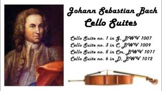 Johann Sebastian Bach  Cello suites in 432 Hz great for reading or studying [upl. by Ennaeerb]