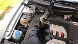 How to replace AC pressure switch on mk4 volkswagen jetta  gti golf [upl. by Otero]