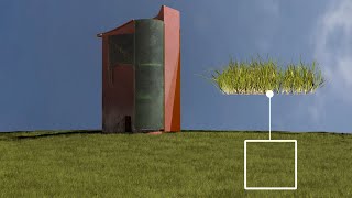 Realistic Grass  Scatter Tool  Rhino 7 [upl. by Pearle]