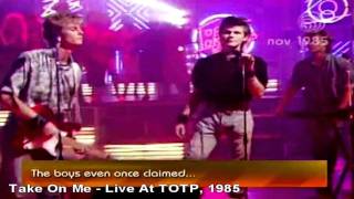 Aha  Take On Me  Live At TOTP 1985 HD [upl. by Tav]