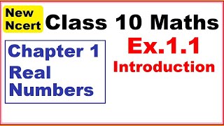 Class 10 Maths  Chapter 1  Introduction  Real Numbers  New NCERT [upl. by Schindler]