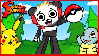 ROBLOX Pokemon Go Lets Play with COMBO PANDA Part 2 [upl. by Nylevol]