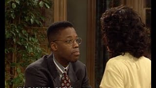 A Different World 6x24  Whitley tells Dwayne shes pregnant [upl. by Gannes]