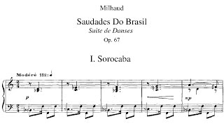 Darius Milhaud  Saudades do Brasil 1920 [upl. by Noiramaj505]