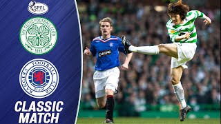 Nakamura Scores Old Firm Screamer Celtic 21 Rangers 16042008  SPFL Classics [upl. by Reivad]